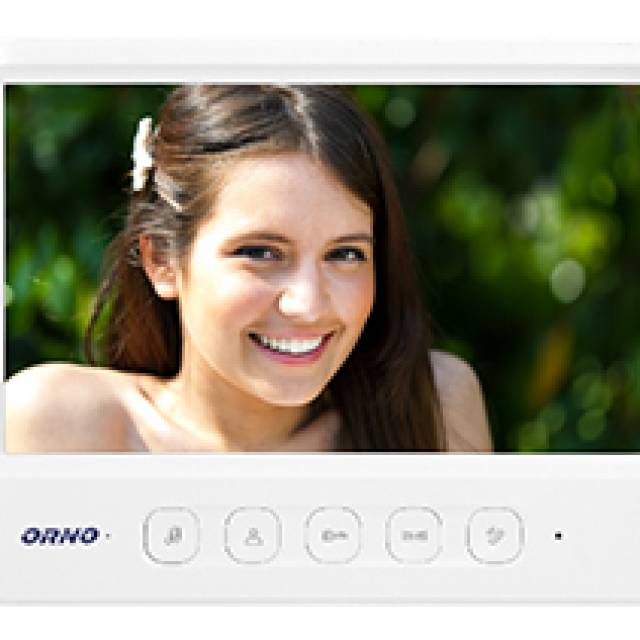 VIDEO MONITOR 7" ONLY WHT FOR IMAGO