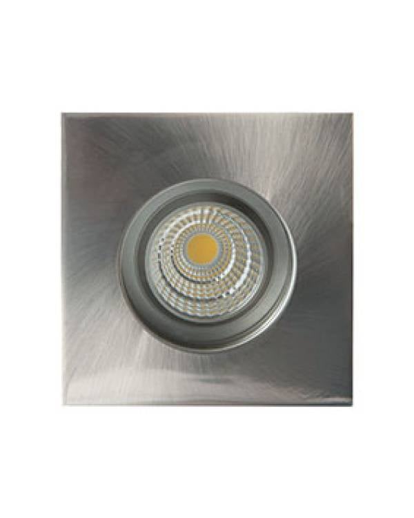 REC DOWNLIGHTER SQR GU10 230V SS IP65 CG