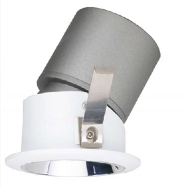 REC DOWNLIGHT LED RND ADJ 10w 36dg 4000K WHT