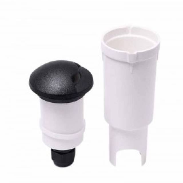ALDO 50 1L GRND RND RECS G9 LAMPHOLDER IP67 BLK
