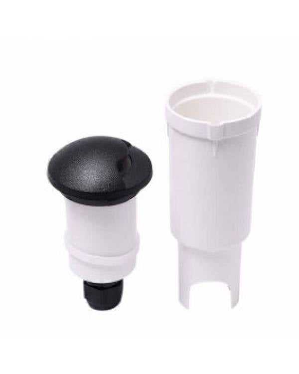 ALDO 50 1L GRND RND RECS G9 LAMPHOLDER IP67 BLK