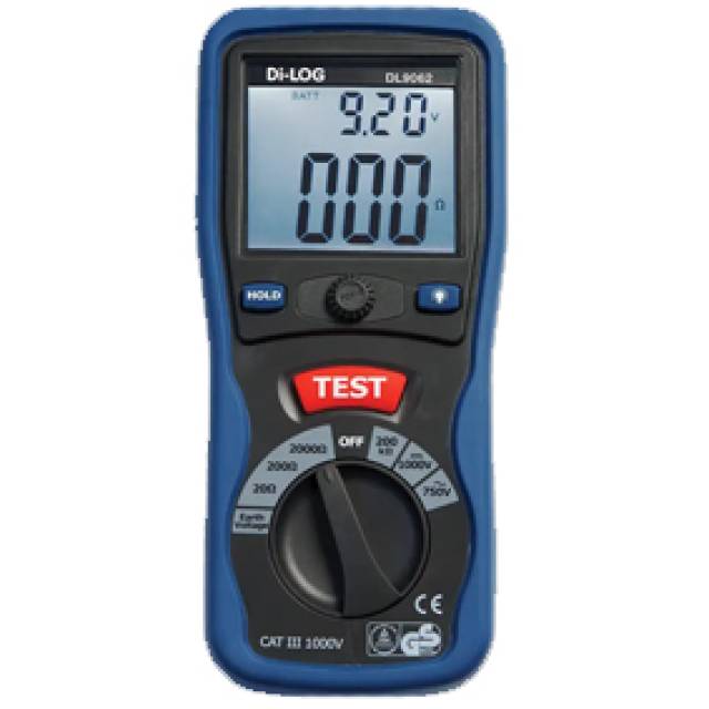 EARTH RESISTANCE TESTER 1000V c/w SPIKES