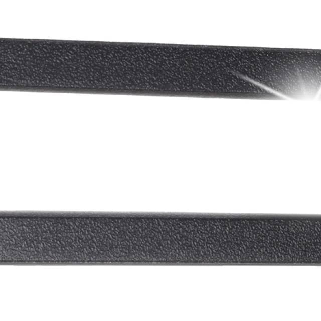 NINA 190 RECT RECS PLAIN R7s 7.5w CCT BLK (Bx50)