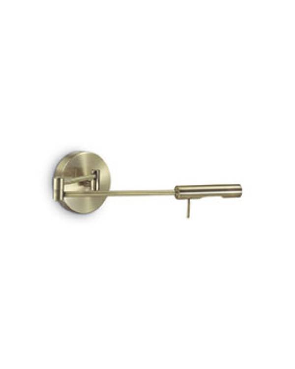 WALL DRILL AP1 G9 28w ANTIQUE BRASS