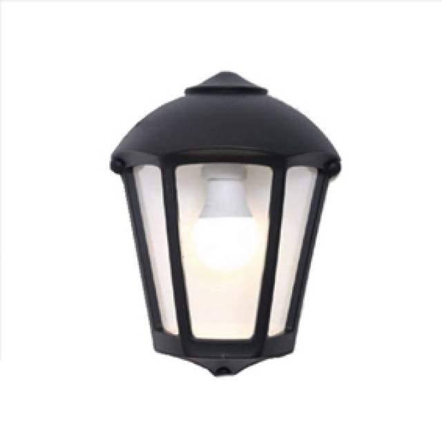 HALF LANT FABIO MODERN BLACK 60W E27 CLR DIFF IP55