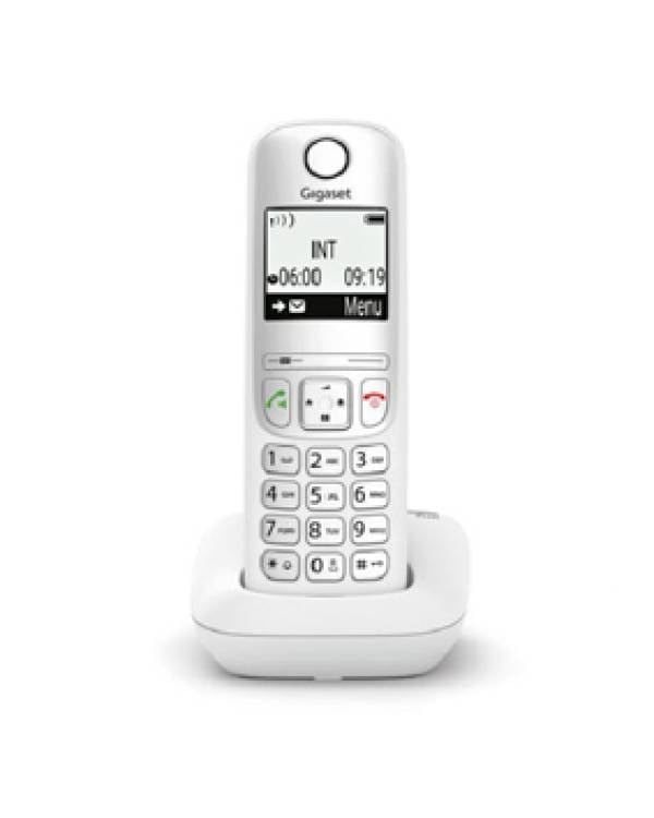 CORDLESS TELEPHONE AS490 WHT SINGLE H/FREE (Bx1)