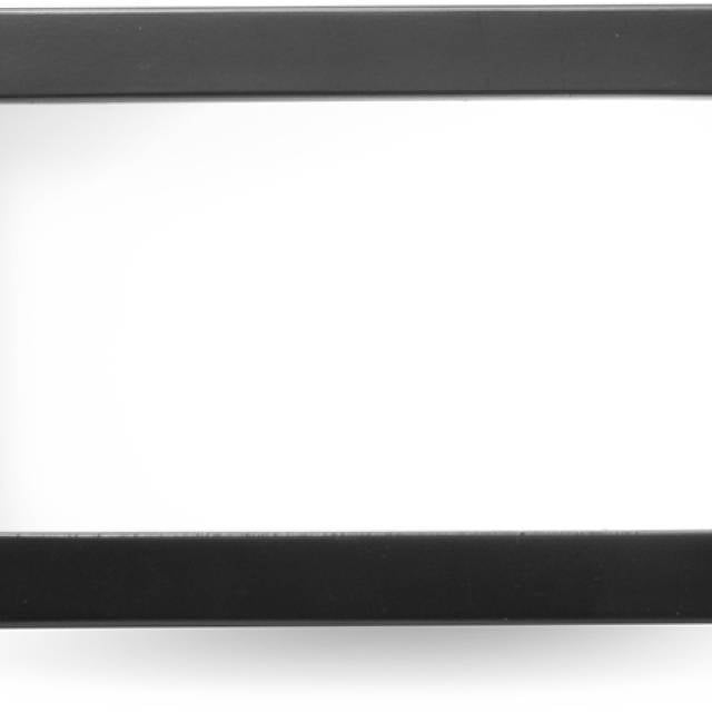 LETI 200 RECT RECS PLAIN GX53 3w CCT BLK (Bx36)