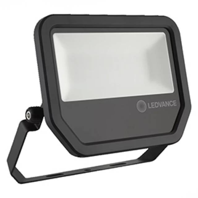 LED FLOOD 240v 3000K 5000lm IP65 BLK 50W