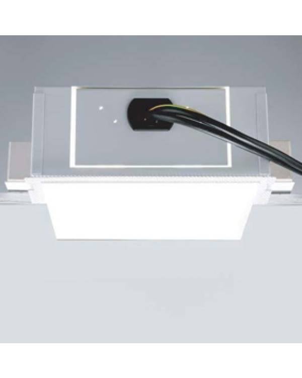 REC DOWNLIGHT SQUARE GHOST RIMLESS  G24q-3 26w