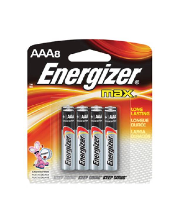 AAA MAX 1.5V ENERGIZER BATTERY (Px4)