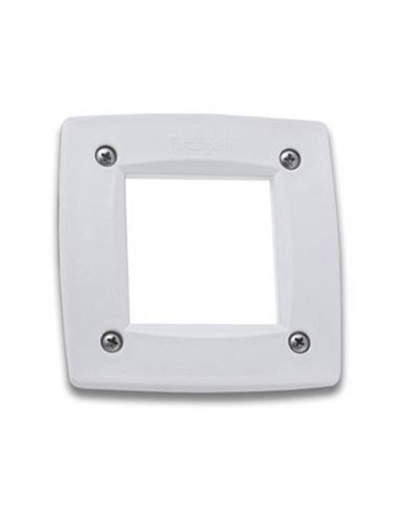SP FACE PLATE SQUARE for LETI 100 EL WHITE
