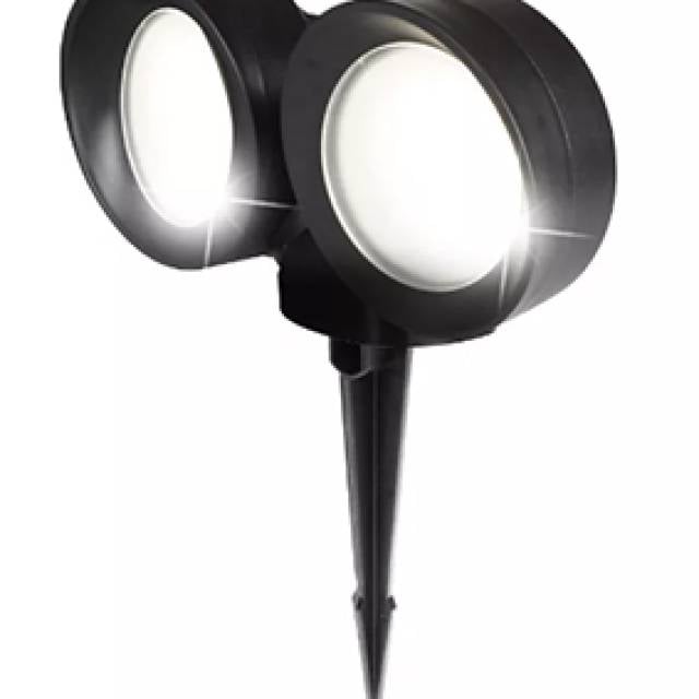 TOMMY 2L GX53 2x10w CCT IP66 BLK (Bx8)