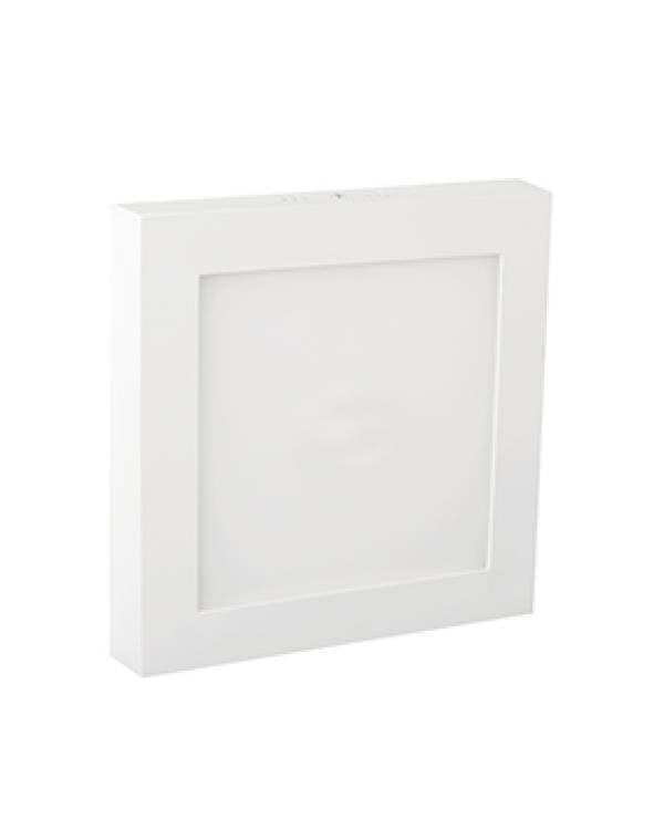 SURF SQUARE LED PANEL SANAN 4000K 12W 890LM WHT