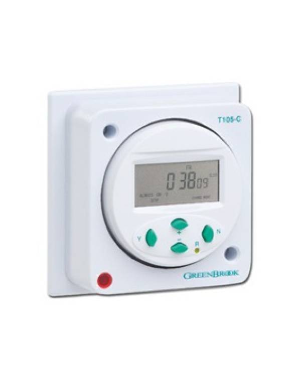SOCKET BOX TIME SWITCH 7 DAY DIGITAL 3x3