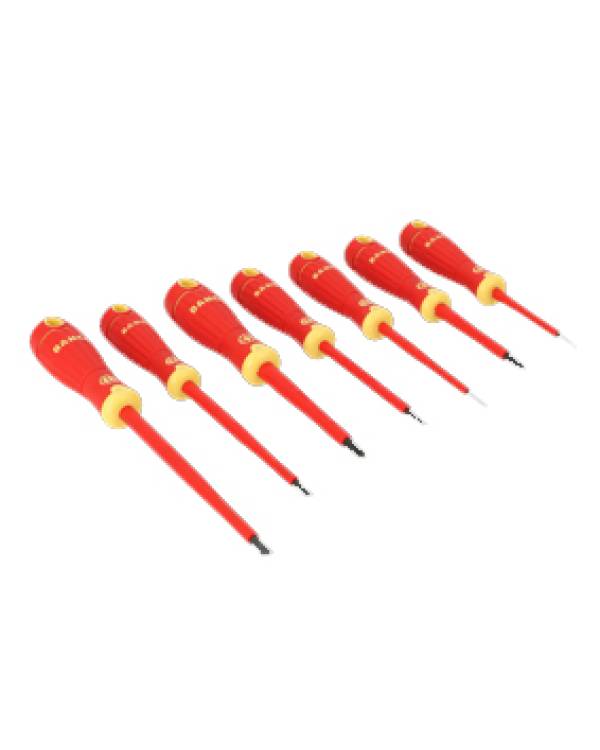 INSULATED SCREW DRIVER SET x 7pcs (Bx3)