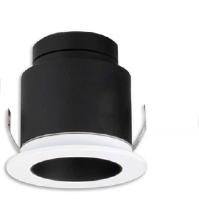 REC DOWNLIGHT LED RND ADJ 5w 30dg 3000K WHT