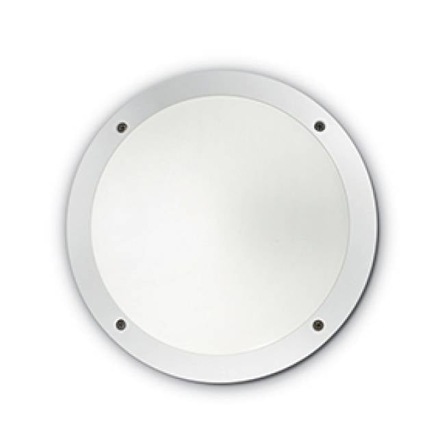 LUCIA RND B/HEAD E27 60w IP66 WHT (Bx16)