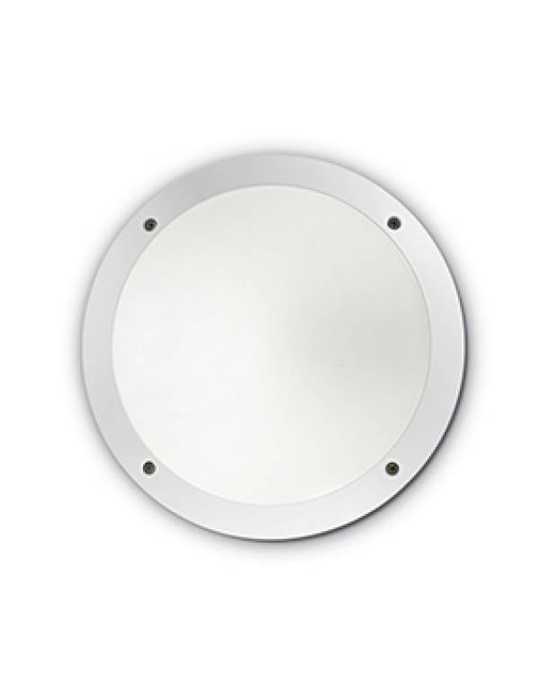 LUCIA RND B/HEAD E27 60w IP66 WHT (Bx16)