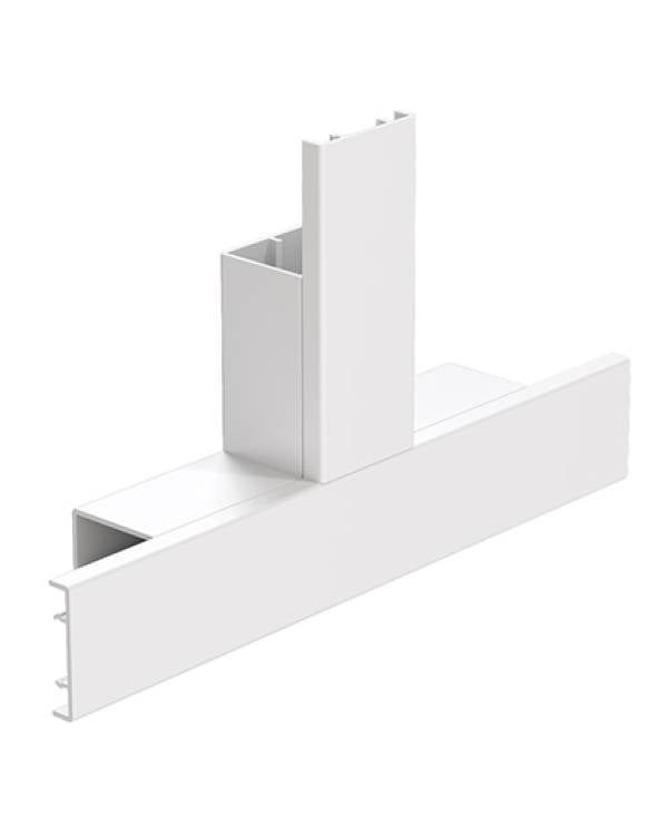 PL FLAT TEE f/50x50mm