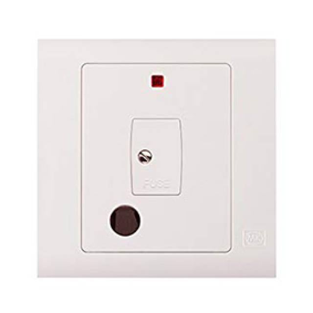 MK ESSENTIALS SPUR FUSED OUTLET NEON 13A