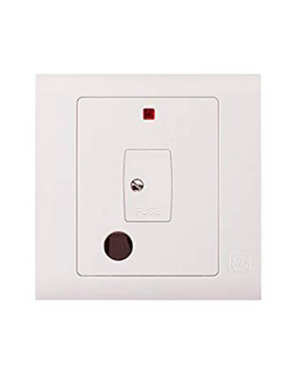 MK ESSENTIALS SPUR FUSED OUTLET NEON 13A