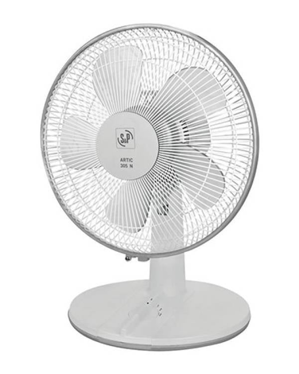 ARTIC-305N GR 12" DESK FAN 3SPD GRY