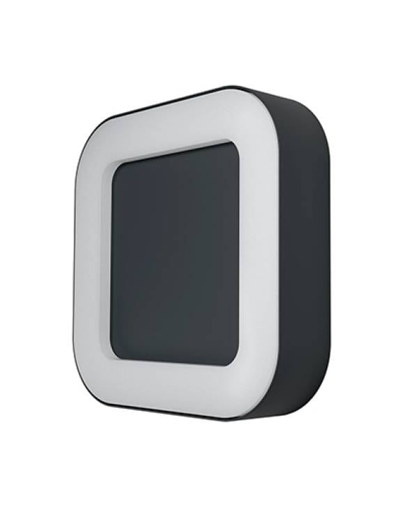 ENDURA STYLE SQUARE 13W DARK GRY 3000K IP44