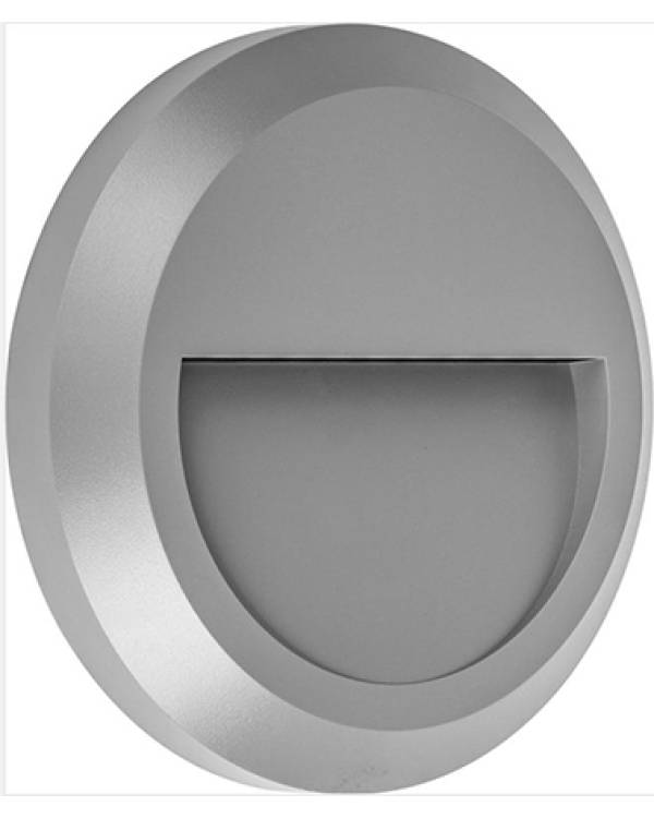 LED ASSY SURF RND 1.5W 230V IP65 3000K GRY (Bx20)