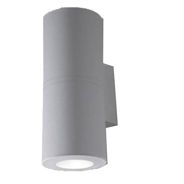 FRANCA90 2L WALL GU10 2x3.5w CCTUP & DOWN GRY Bx20