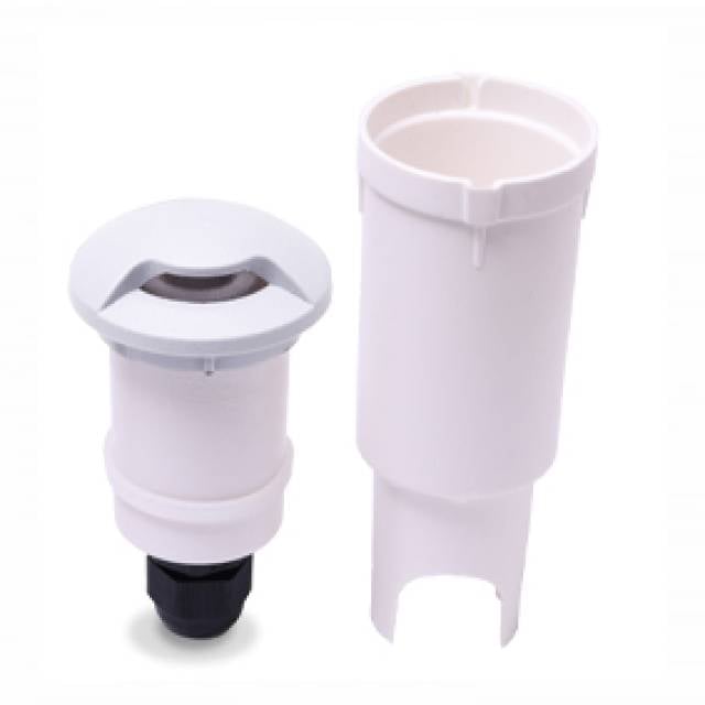 ALDO 50 1L GRND RND RECS G9 LAMPHOLDER IP67 WHT