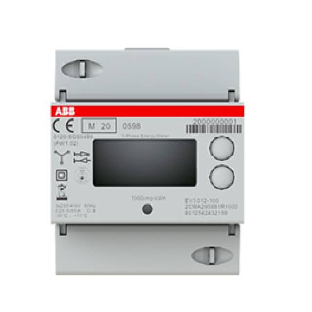 KWH 3P 4MOD DIRECT DIN RAIL 65A 415V DIG ABB