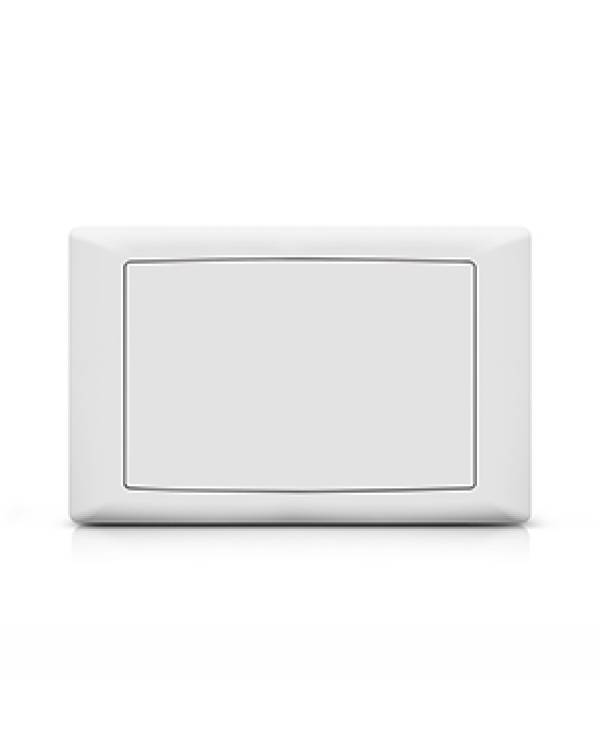 FOXGLO EB WHITE BLANK PLATE 2G MOULDED  (Bx100)