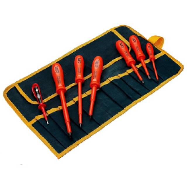 INS 7PC SCREWDRIVER SET WITH POCKET