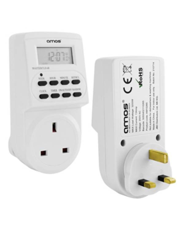 TIME SWITCH PLUG IN 7 DAY ELECTRONIC