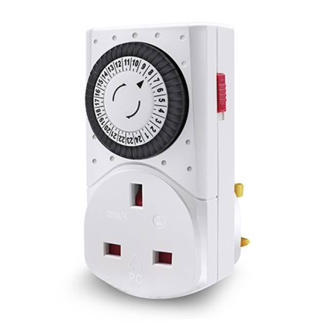 TIME SWITCH PLUG IN 24HR MECHANICAL (Bx10)