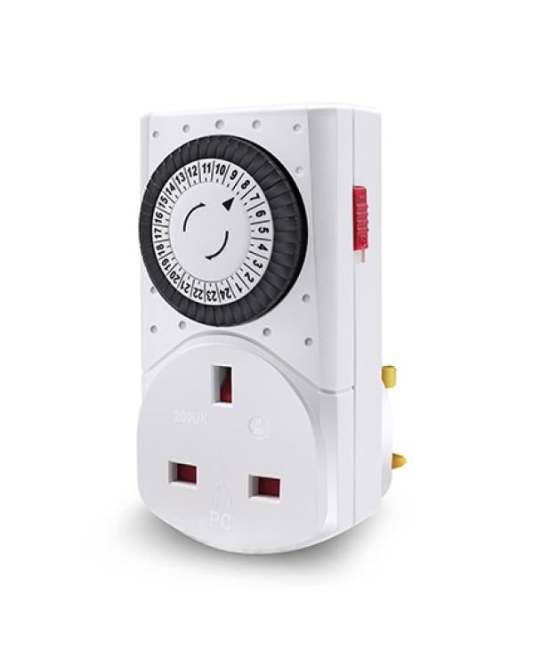 TIME SWITCH PLUG IN 24HR MECHANICAL (Bx10)