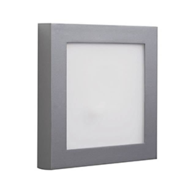 SURF SQUARE LED PANEL 3000K 22W 1600LM GRY (Bx10)