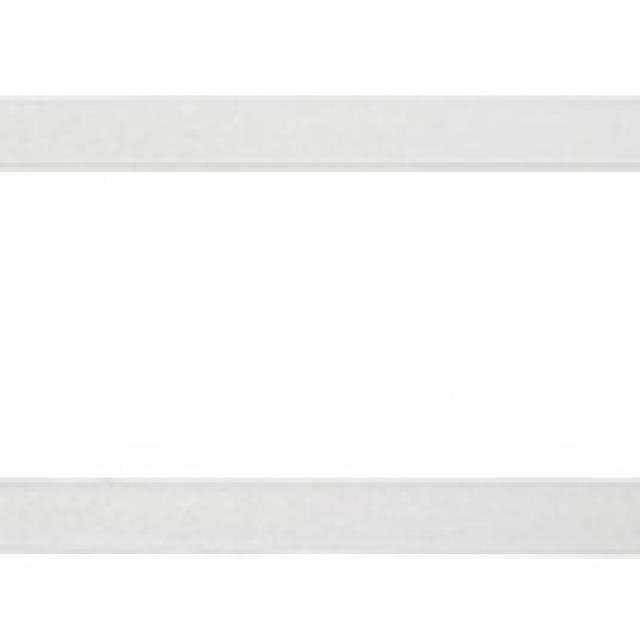 LETI 300 RECT RECS PLAIN GX53 2x3w CCT WHT (Bx24)