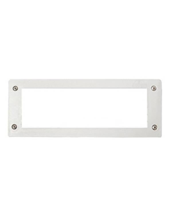 LETI 300 RECT RECS PLAIN GX53 2x3w CCT WHT (Bx24)