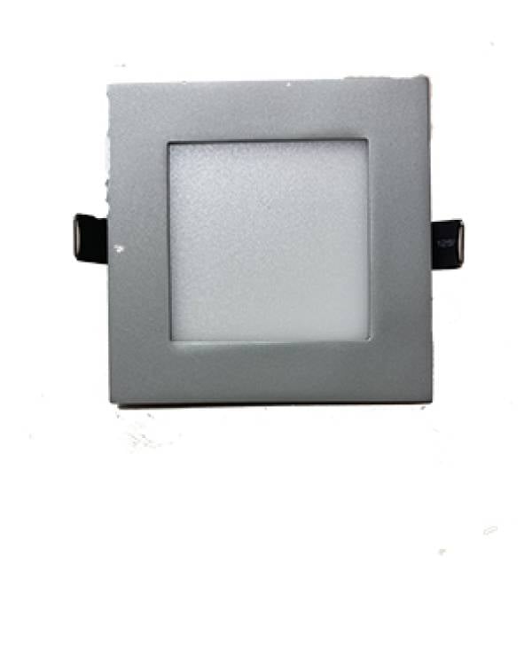 REC SQUARE LED PANEL 3000K 8W 400LM SIL (Bx20)