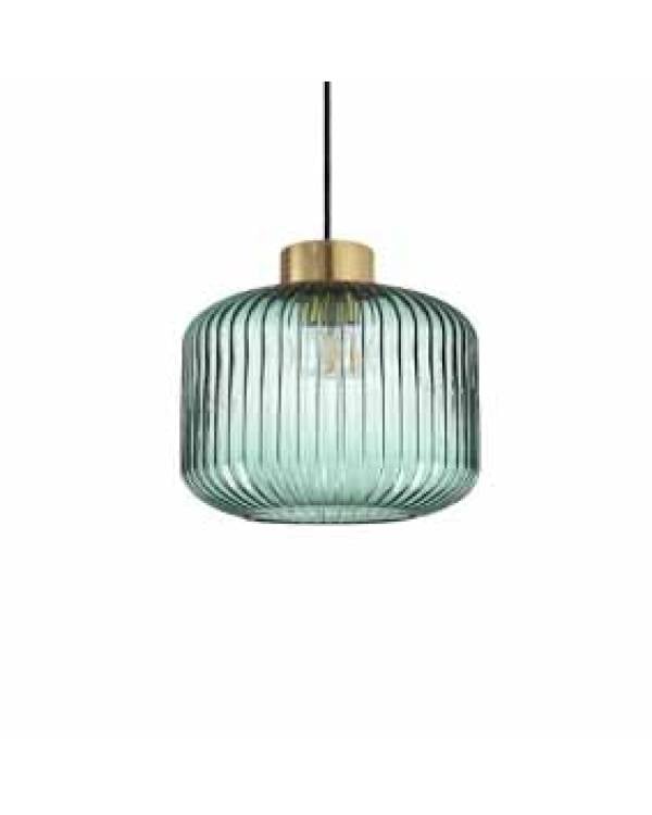 PEND MINT-2 SP1 E27 GREEN GLASS