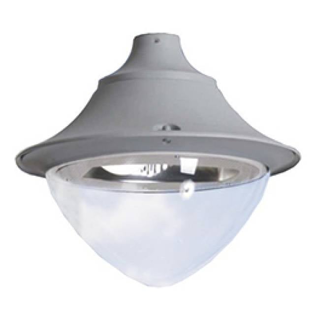 MARIO/VIVI 500 MID STR E40 150w  GRY/CLR IP65