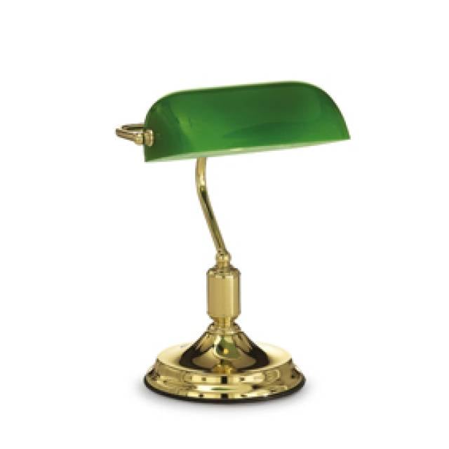 DESK LAMP LAWYER TL1 E27 60w GLD