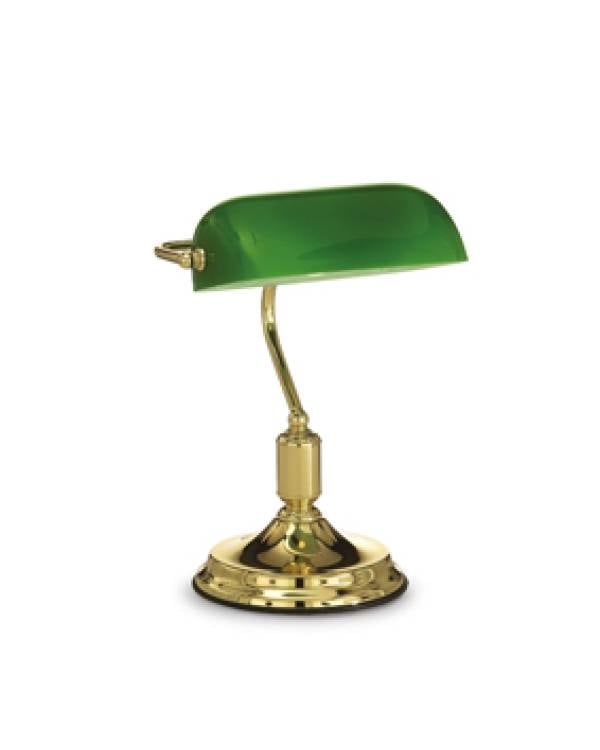 DESK LAMP LAWYER TL1 E27 60w GLD