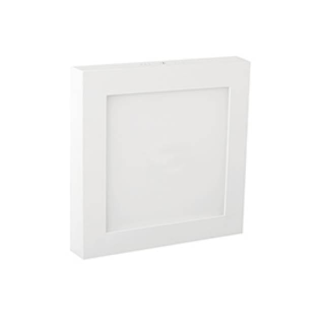 SURF SQUARE LED PANEL 3000K 15W 1140LM WHT (Bx20)