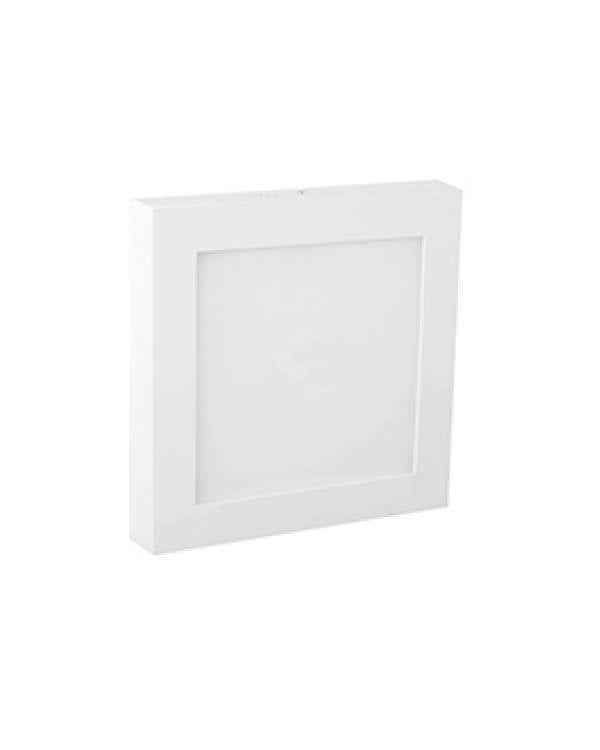 SURF SQUARE LED PANEL 3000K 15W 1140LM WHT (Bx20)