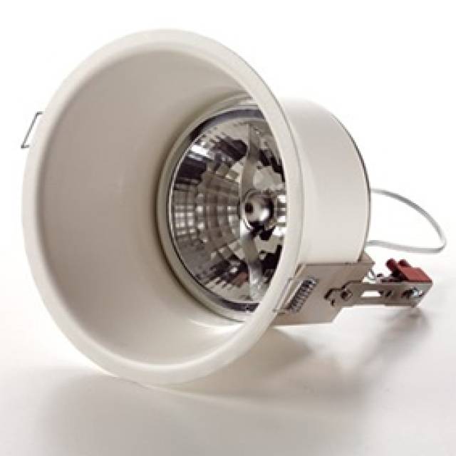 REC DOWNLIGHTER ROUND TAPPO MAXI AR111 G53 12V 50w