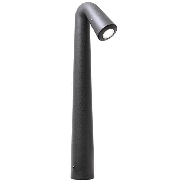 STEVEN BOLLARD G9 LAMPHOLDER  IP67 45cm BLK (Bx10)