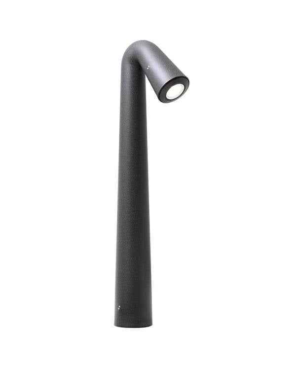 STEVEN BOLLARD G9 LAMPHOLDER  IP67 45cm BLK (Bx10)