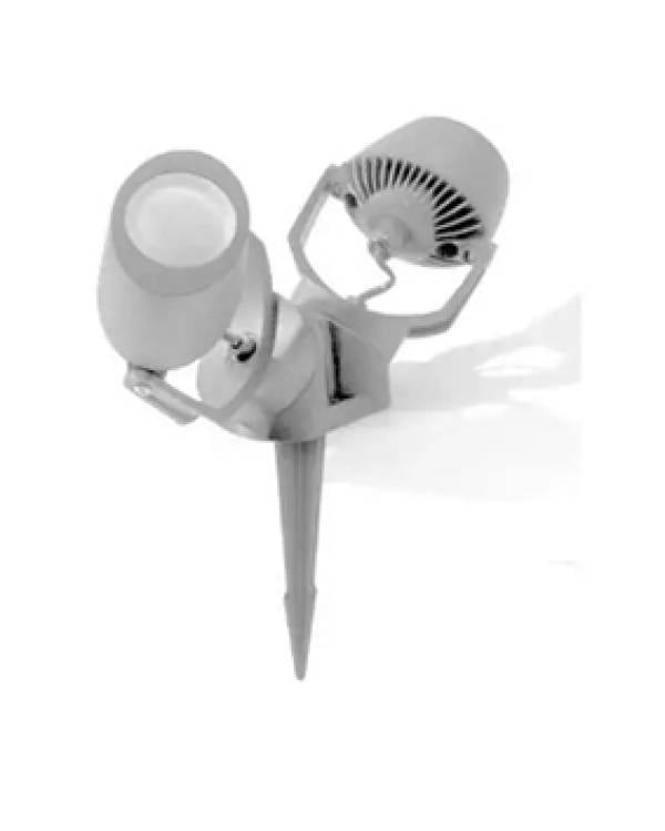 MINITOMMY SPIKE 2L GU10 2x3W CCT IP66 GRY (Bx18)